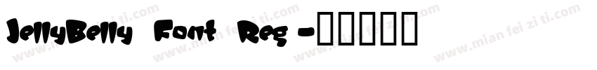 JellyBelly Font Reg字体转换